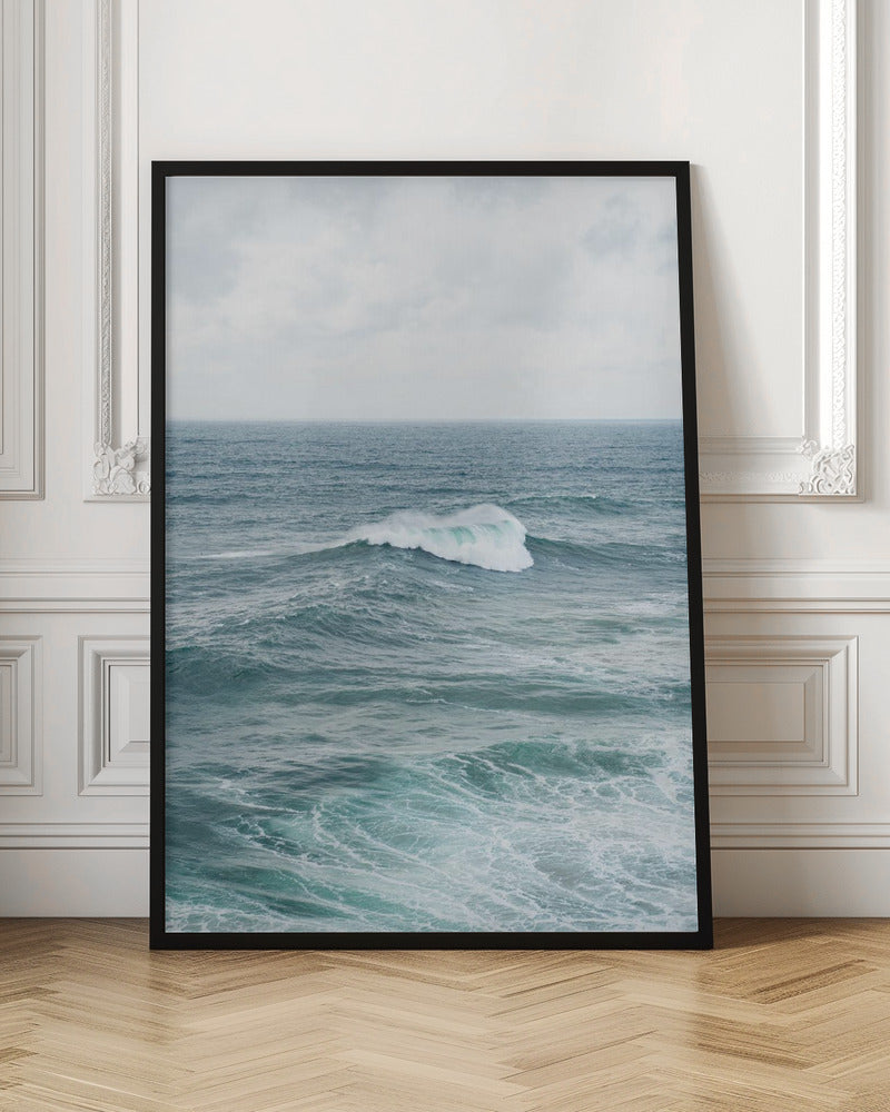 Atlantic Blues - Stretched Canvas, Poster or Fine Art Print I Heart Wall Art