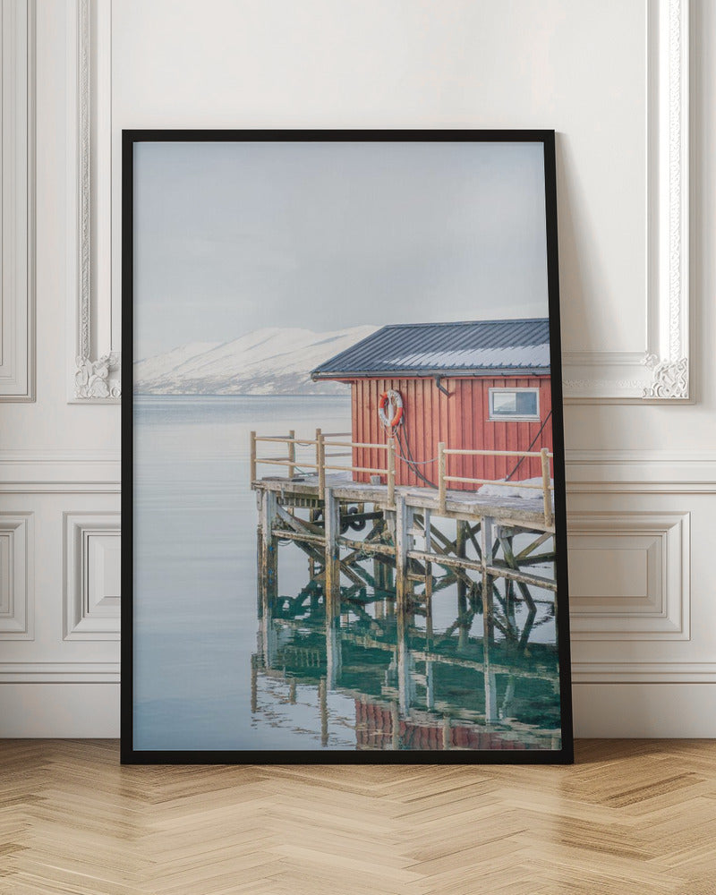 Winter in Norway - Stretched Canvas, Poster or Fine Art Print I Heart Wall Art