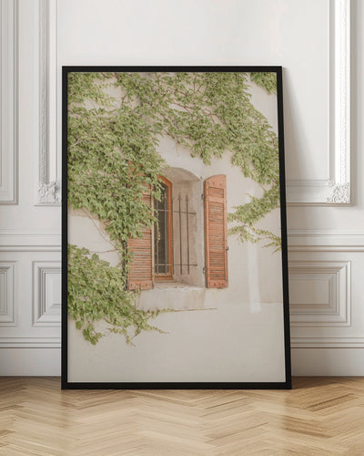 French Shutters - Stretched Canvas, Poster or Fine Art Print I Heart Wall Art