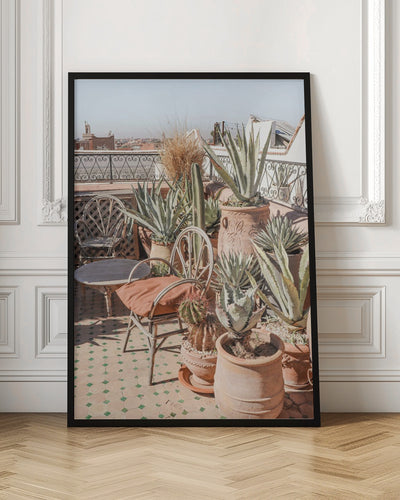 Rooftop in Marrakech - Stretched Canvas, Poster or Fine Art Print I Heart Wall Art