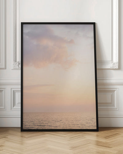 Pastel Color Sunset - Stretched Canvas, Poster or Fine Art Print I Heart Wall Art