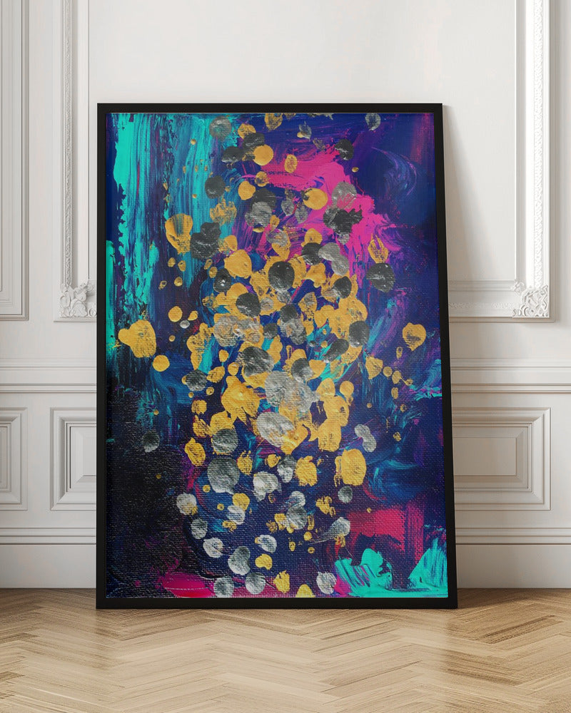 Dance Party - Stretched Canvas, Poster or Fine Art Print I Heart Wall Art