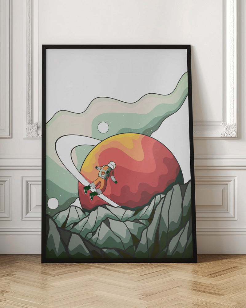 The Space Jump - Stretched Canvas, Poster or Fine Art Print I Heart Wall Art