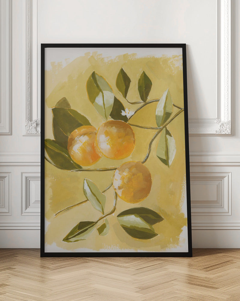 Orange Tree - Stretched Canvas, Poster or Fine Art Print I Heart Wall Art