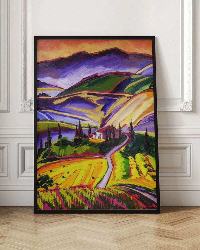 Tuscany - Stretched Canvas, Poster or Fine Art Print I Heart Wall Art