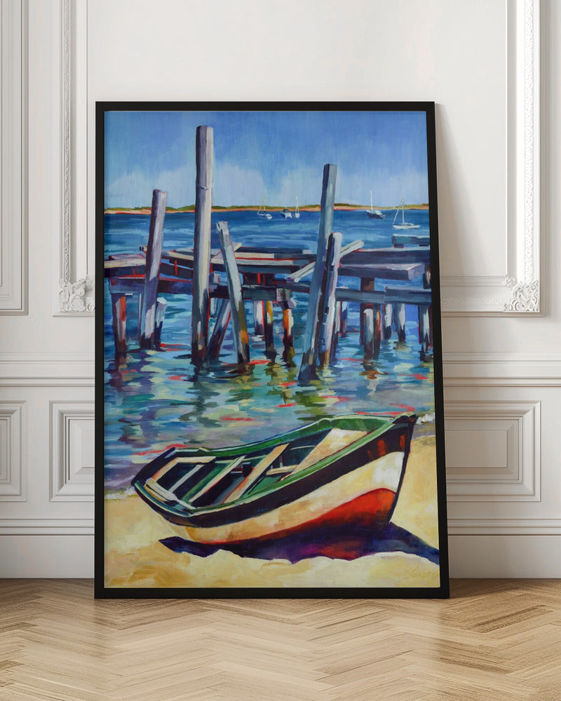 Capecodbay - Stretched Canvas, Poster or Fine Art Print I Heart Wall Art