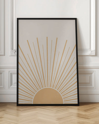 Scandinavian Sunrise - Stretched Canvas, Poster or Fine Art Print I Heart Wall Art