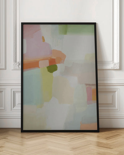 Pastel Abstract 1 - Stretched Canvas, Poster or Fine Art Print I Heart Wall Art