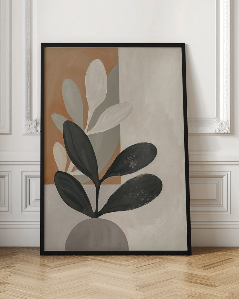 Neutral Elegance - Stretched Canvas, Poster or Fine Art Print I Heart Wall Art