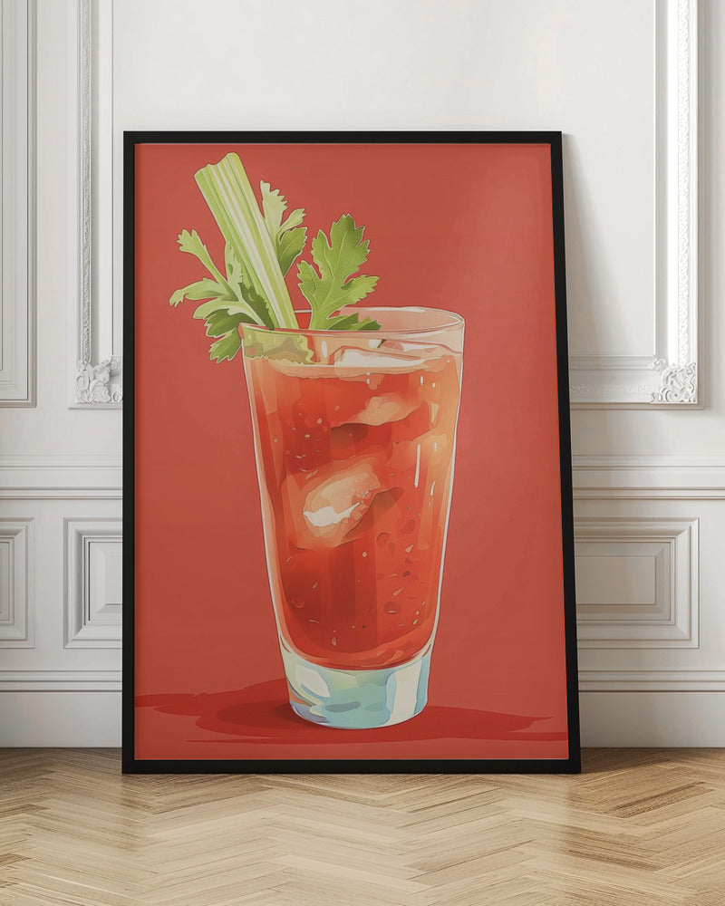 Bloody Mary - Jolly and Dash - Stretched Canvas, Poster or Fine Art Print I Heart Wall Art