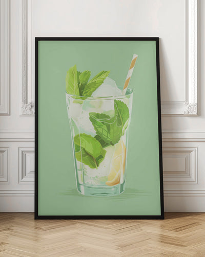 Mojito - Jolly and Dash - Stretched Canvas, Poster or Fine Art Print I Heart Wall Art