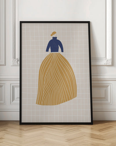 The Skirt - Stretched Canvas, Poster or Fine Art Print I Heart Wall Art