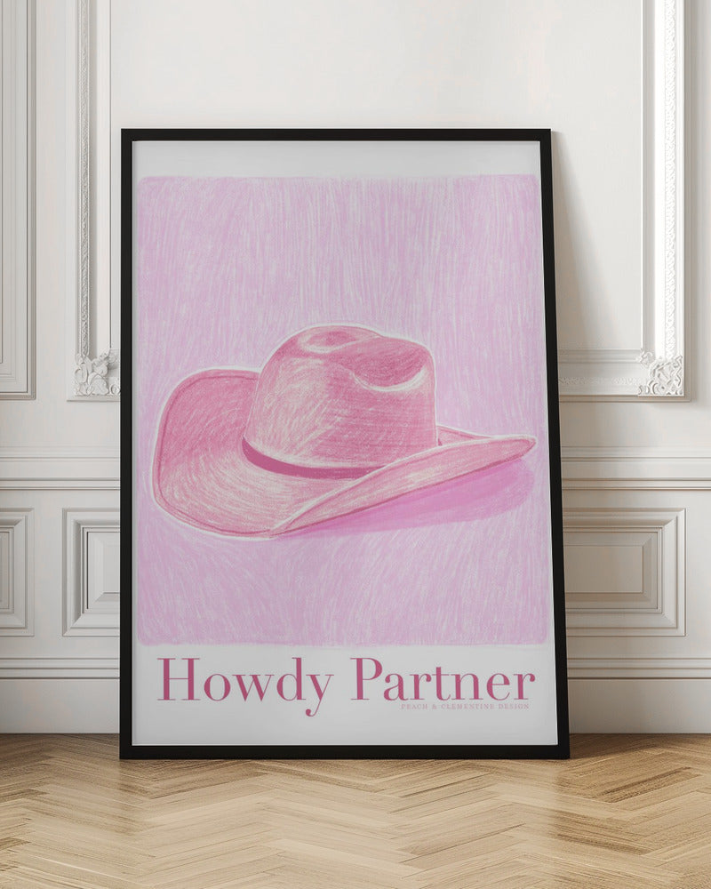 P&c Howdypartner Copy - Stretched Canvas, Poster or Fine Art Print I Heart Wall Art