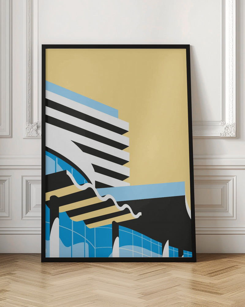 Miami Fontainbleu - Stretched Canvas, Poster or Fine Art Print I Heart Wall Art