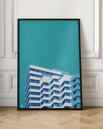 Berlin Shellhouse - Stretched Canvas, Poster or Fine Art Print I Heart Wall Art