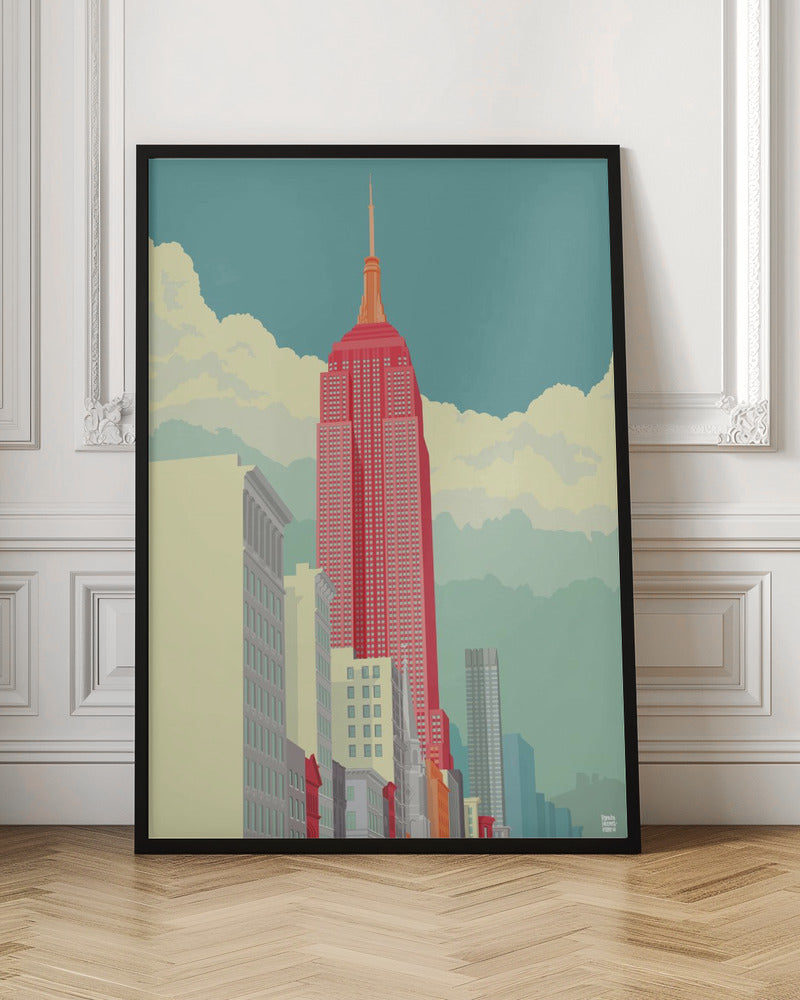 New York 5th Avenue - Stretched Canvas, Poster or Fine Art Print I Heart Wall Art