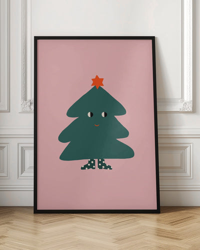 Christmas Tree - Stretched Canvas, Poster or Fine Art Print I Heart Wall Art