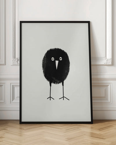 Little Blackbird - Stretched Canvas, Poster or Fine Art Print I Heart Wall Art