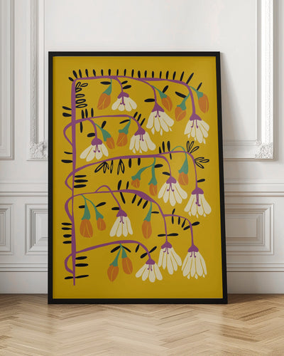 Matisse expression serenity yellow - Stretched Canvas, Poster or Fine Art Print I Heart Wall Art