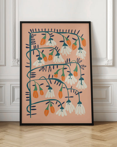 Matisse expression purity peach fuzz - Stretched Canvas, Poster or Fine Art Print I Heart Wall Art