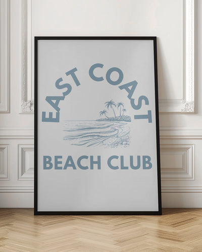 East Coast Beach Club - Stretched Canvas, Poster or Fine Art Print I Heart Wall Art