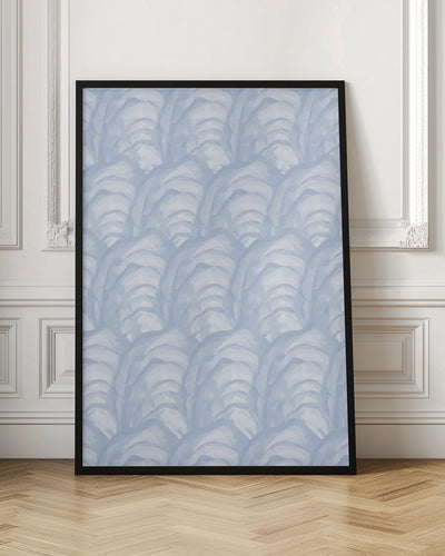 Oyster Shells - Stretched Canvas, Poster or Fine Art Print I Heart Wall Art