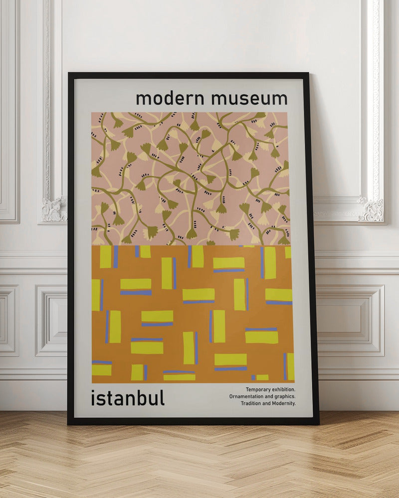 Modern Museum Istanbul - Stretched Canvas, Poster or Fine Art Print I Heart Wall Art