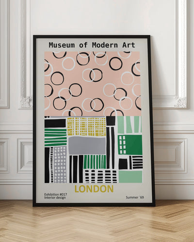 Museum of Modern Art London - Stretched Canvas, Poster or Fine Art Print I Heart Wall Art