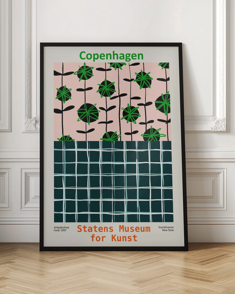 Statens Museum for Kunst Copenhagen - Stretched Canvas, Poster or Fine Art Print I Heart Wall Art