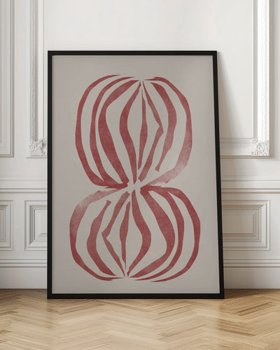 New Vase Line Art - Stretched Canvas, Poster or Fine Art Print I Heart Wall Art