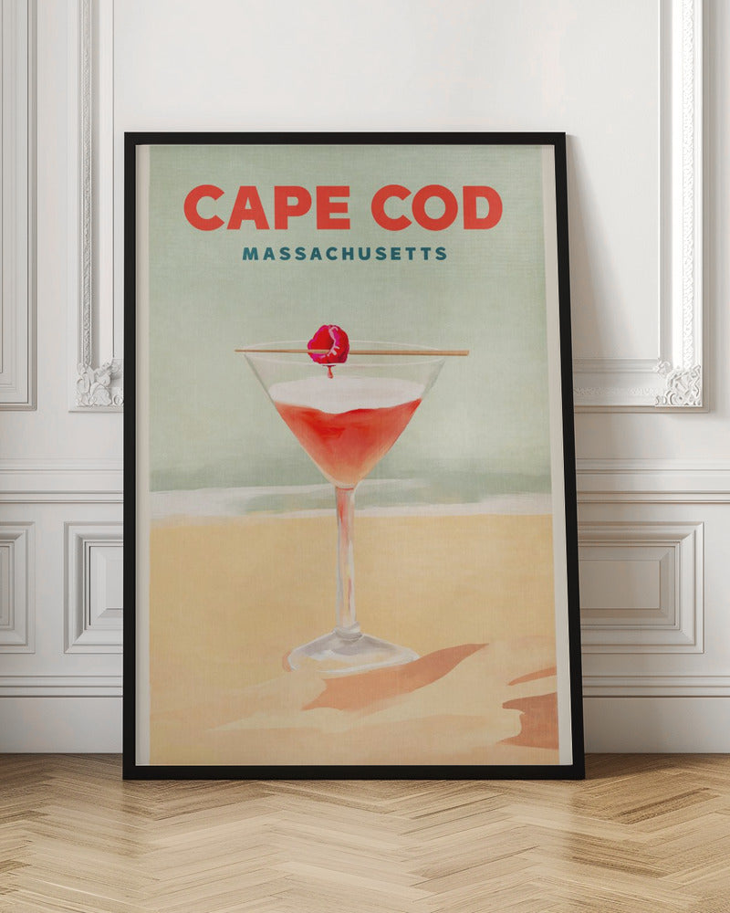 Cape Cod Cocktail Tall Poster - Stretched Canvas, Poster or Fine Art Print I Heart Wall Art