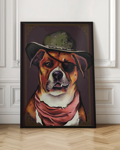 Dog - Stretched Canvas, Poster or Fine Art Print I Heart Wall Art