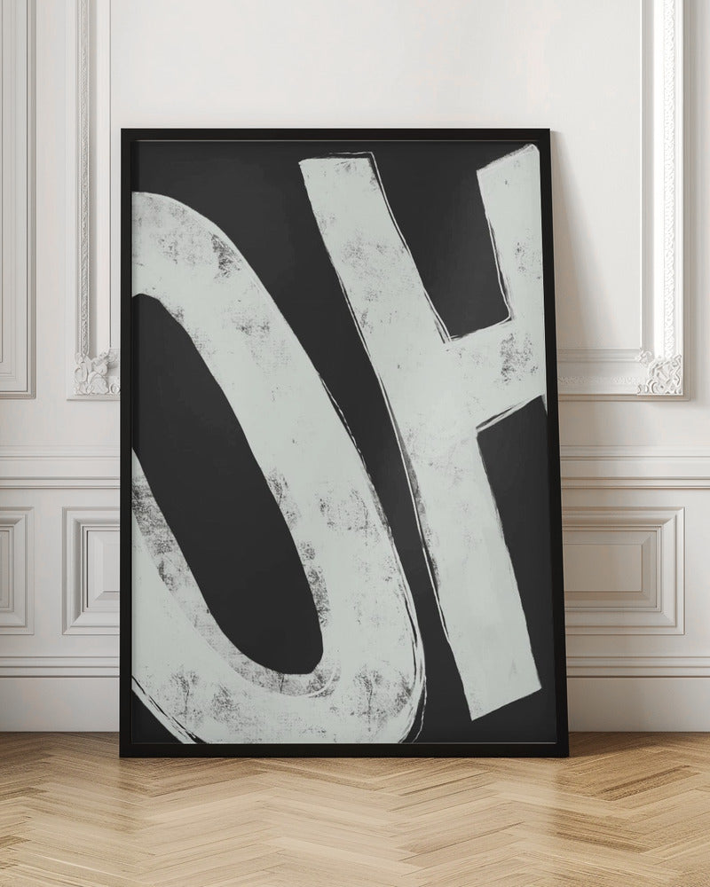 Sounds of Surprise – Oh - Stretched Canvas, Poster or Fine Art Print I Heart Wall Art