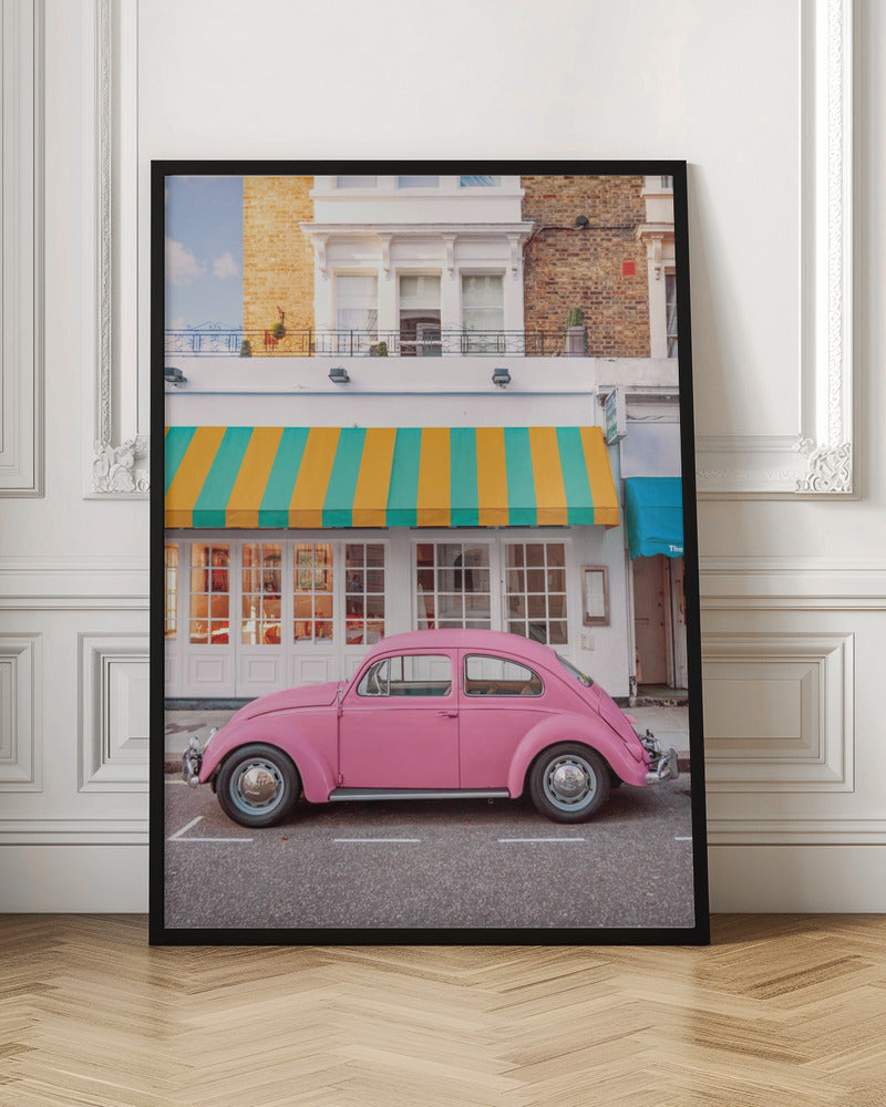 Pink Ride - Stretched Canvas, Poster or Fine Art Print I Heart Wall Art