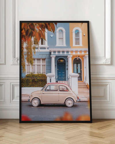 Fall in Love with London - Stretched Canvas, Poster or Fine Art Print I Heart Wall Art