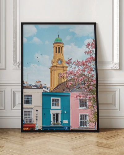 April in London - Stretched Canvas, Poster or Fine Art Print I Heart Wall Art