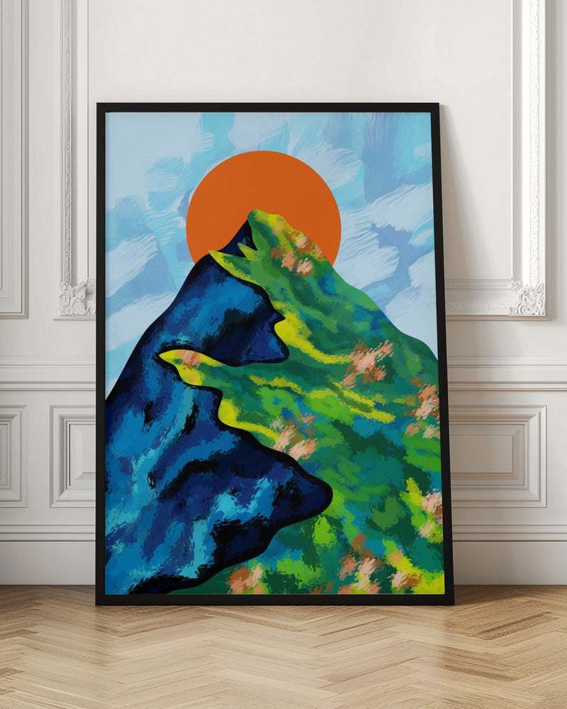 Bright Horizon - Stretched Canvas, Poster or Fine Art Print I Heart Wall Art