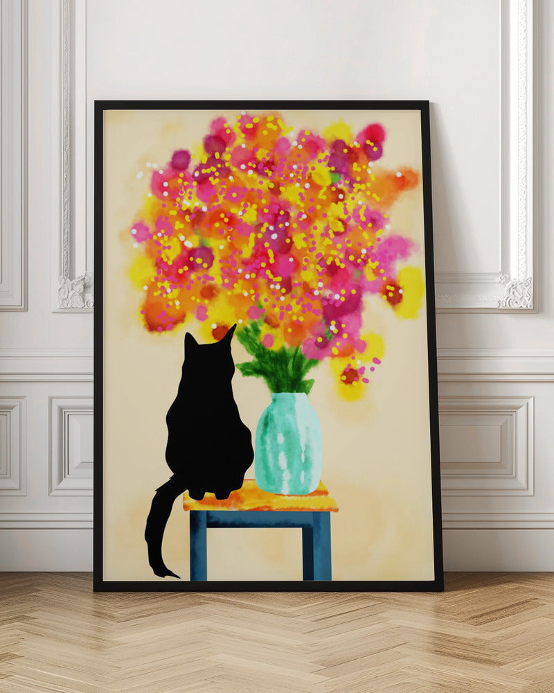 Cozy Corner Charm - Stretched Canvas, Poster or Fine Art Print I Heart Wall Art