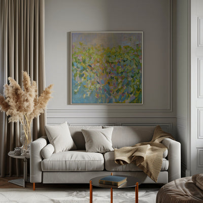 Colorful Reflections - Square Stretched Canvas, Poster or Fine Art Print I Heart Wall Art