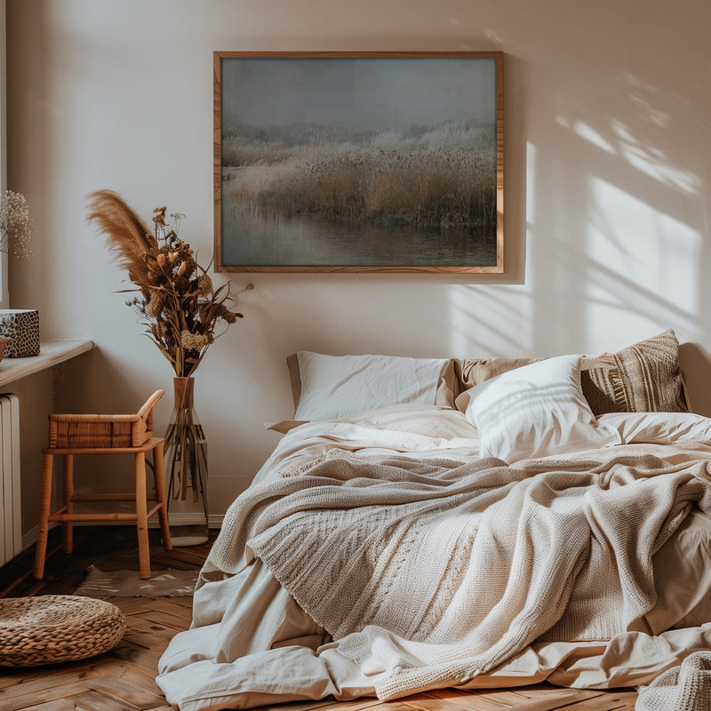 Wintermorning - Stretched Canvas, Poster or Fine Art Print I Heart Wall Art