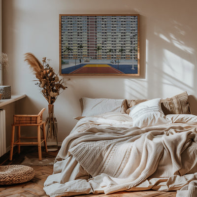 Choi Hung Estate - Stretched Canvas, Poster or Fine Art Print I Heart Wall Art