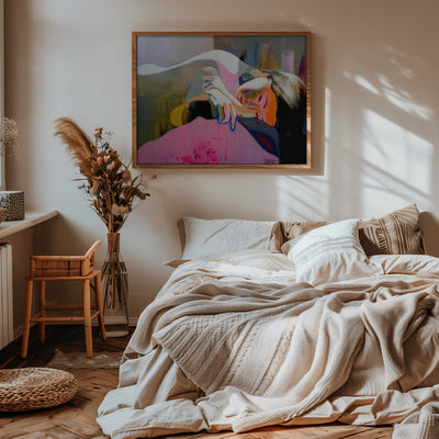 Insomnia - Stretched Canvas, Poster or Fine Art Print I Heart Wall Art