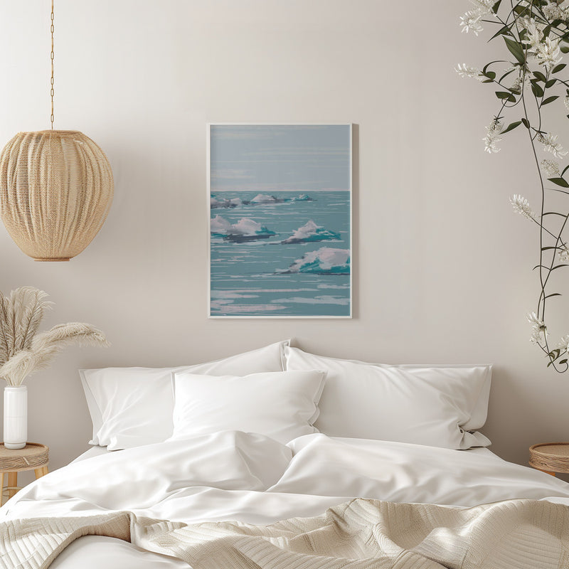 Seascape - Stretched Canvas, Poster or Fine Art Print I Heart Wall Art