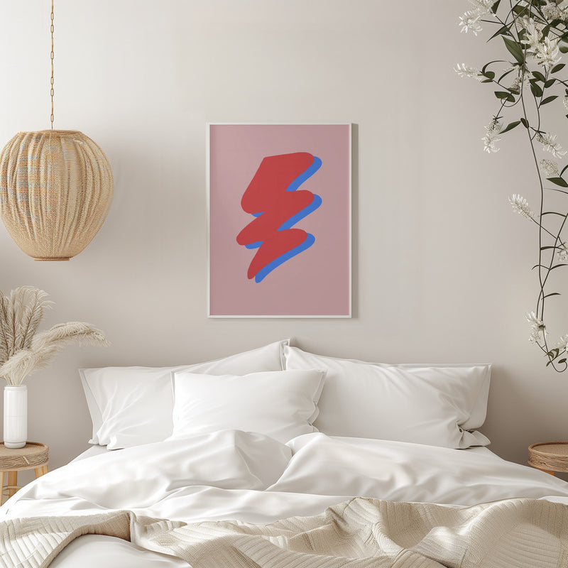 Lightning - Stretched Canvas, Poster or Fine Art Print I Heart Wall Art