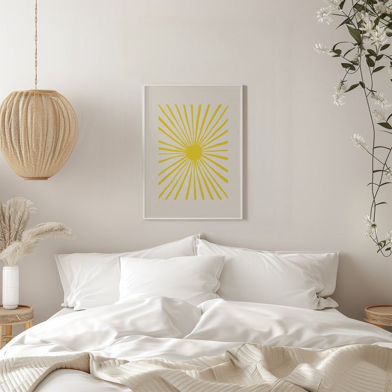 The Sun - Stretched Canvas, Poster or Fine Art Print I Heart Wall Art