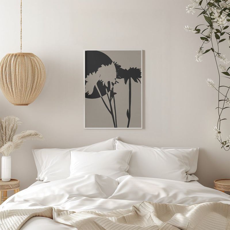 Abstract Flower  01 - Stretched Canvas, Poster or Fine Art Print I Heart Wall Art