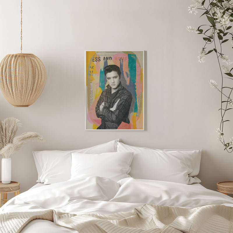 King in the House - Stretched Canvas, Poster or Fine Art Print I Heart Wall Art