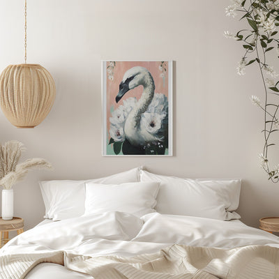 The Swan - Stretched Canvas, Poster or Fine Art Print I Heart Wall Art