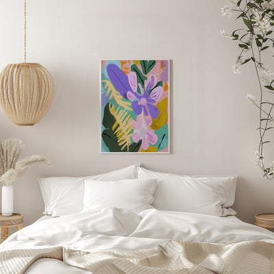 Spring Flowers - Stretched Canvas, Poster or Fine Art Print I Heart Wall Art