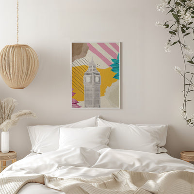 London Vibes - Stretched Canvas, Poster or Fine Art Print I Heart Wall Art